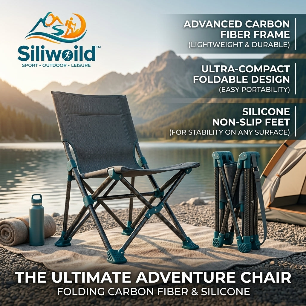 SILIWOILD™ ZeroGravity Ultralight Camp Chair