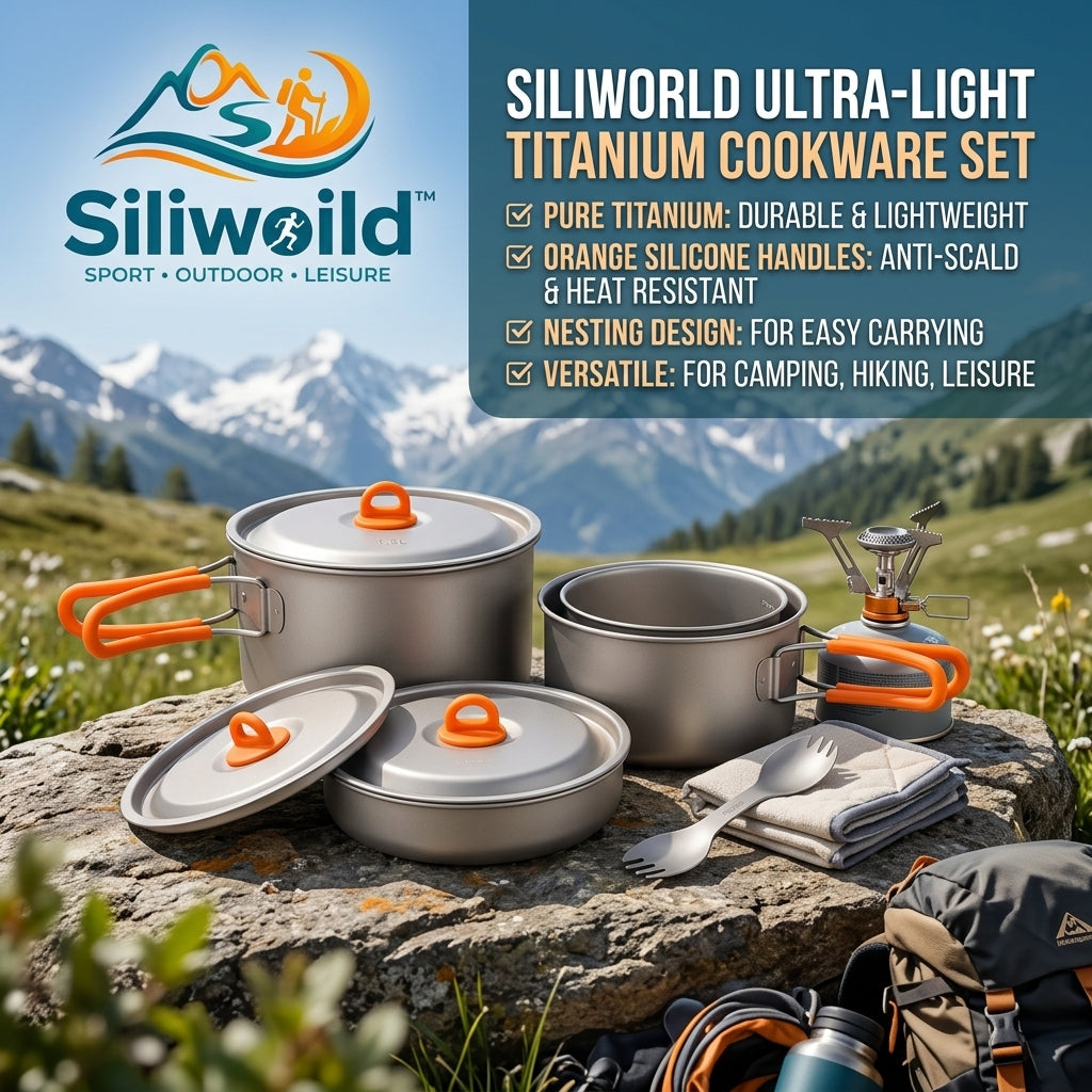 &nbsp;SILIWOILD™ SiliTi Tech Camp Cookset