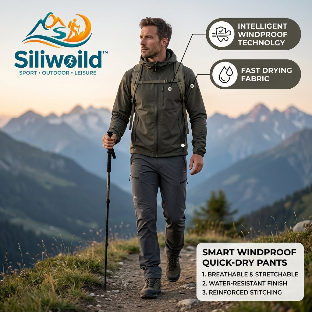 SILIWOILD™ FlexWild All-Weather Travel Pant